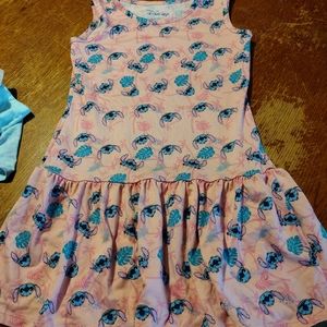Little girl play dresses
